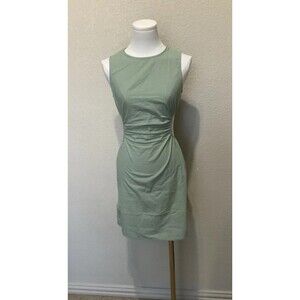 SHEIN, Women’s, Sleeveless Dress, Waist Cut-outs, Sage Green, Size: XS